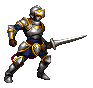 Animated battle sprite