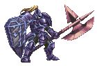 Animated battle sprite