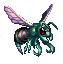 Animated battle sprite