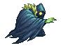 Animated battle sprite