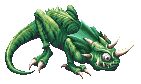 Animated battle sprite