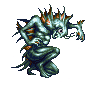 Animated battle sprite