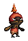 Animated battle sprite