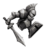 Animated battle sprite