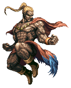 Animated battle sprite
