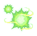 Animated battle sprite