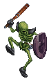 Animated battle sprite