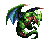Animated battle sprite