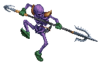 Animated battle sprite
