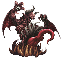 Animated battle sprite