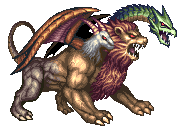 Animated battle sprite