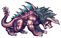Animated battle sprite