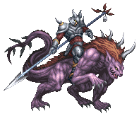 Animated battle sprite