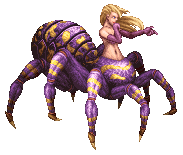 Animated battle sprite