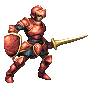Animated battle sprite
