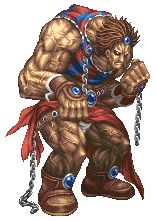 Animated battle sprite
