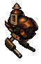 Animated battle sprite