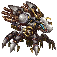 Animated battle sprite