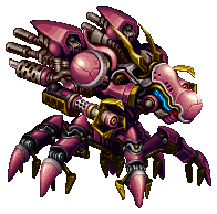 Animated battle sprite