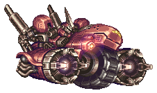Animated battle sprite