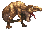 Animated battle sprite