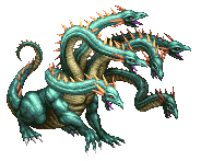 Animated battle sprite