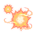 Animated battle sprite