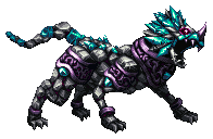 Animated battle sprite