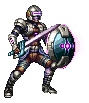 Animated battle sprite