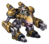 Animated battle sprite