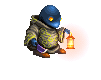 Animated battle sprite