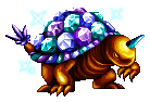 Animated battle sprite