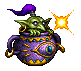Animated battle sprite
