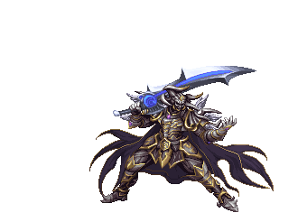 Animated battle sprite