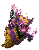 Animated battle sprite