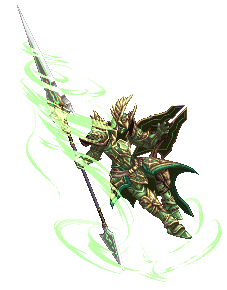 Animated battle sprite