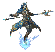 Animated battle sprite