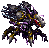 Animated battle sprite
