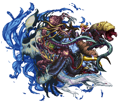 Animated battle sprite