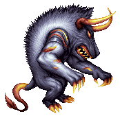 Animated battle sprite