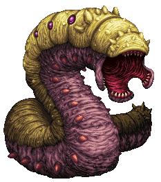 Animated battle sprite