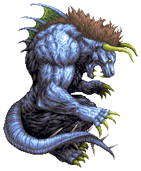 Animated battle sprite