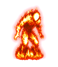 Animated battle sprite