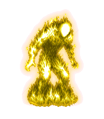 Animated battle sprite