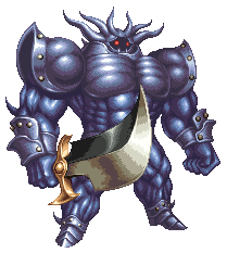 Animated battle sprite
