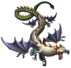 Animated battle sprite