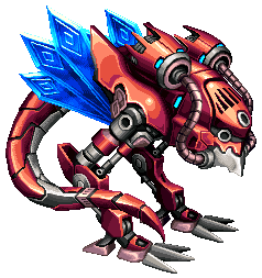 Animated battle sprite