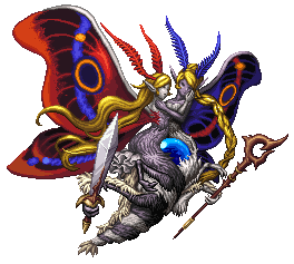 Animated battle sprite