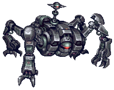 Animated battle sprite