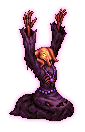 Animated battle sprite